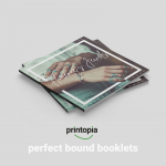 Perfect bound booklets - beautifully finished