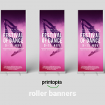 Roller banners - an easy display solution