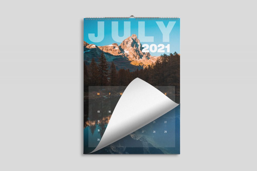 Great promotion with wall hung calendars