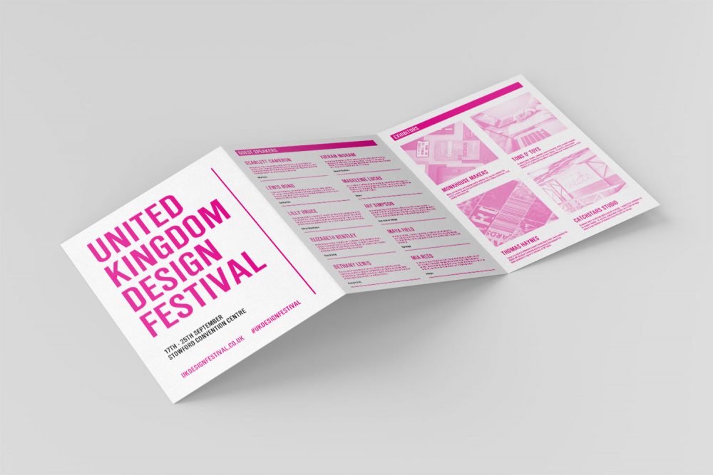 Go wide with multipage folded leaflets