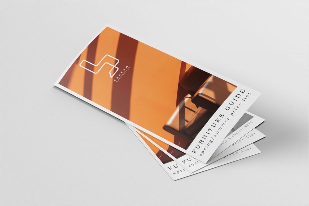 Accurate and consistent colour printed leaflets