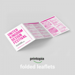Folded leaflets - multiple options