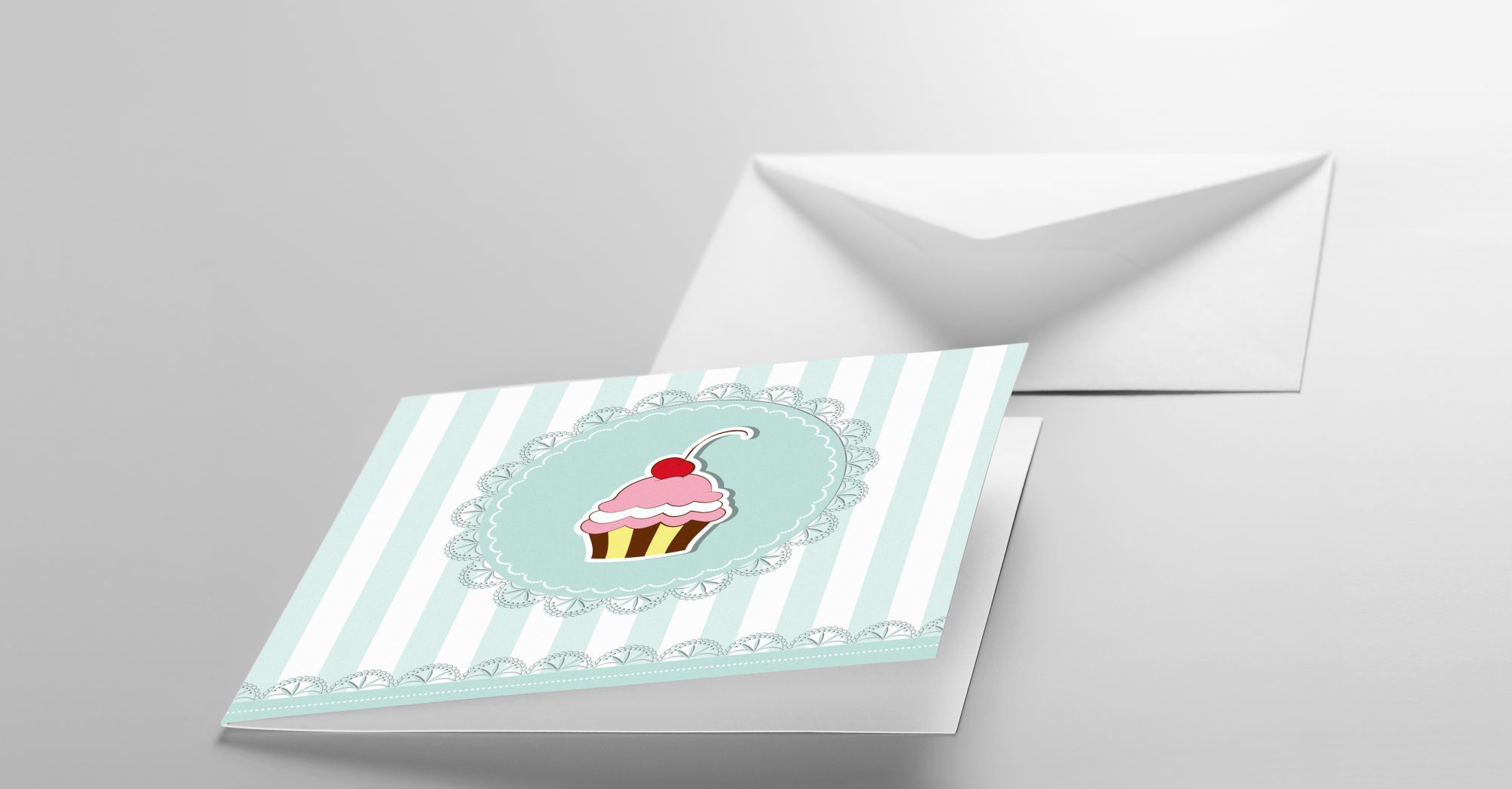 Greeting cards with premium materials