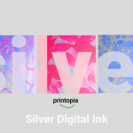 Silver Digital Ink Silver Indigo printing Sussex printer